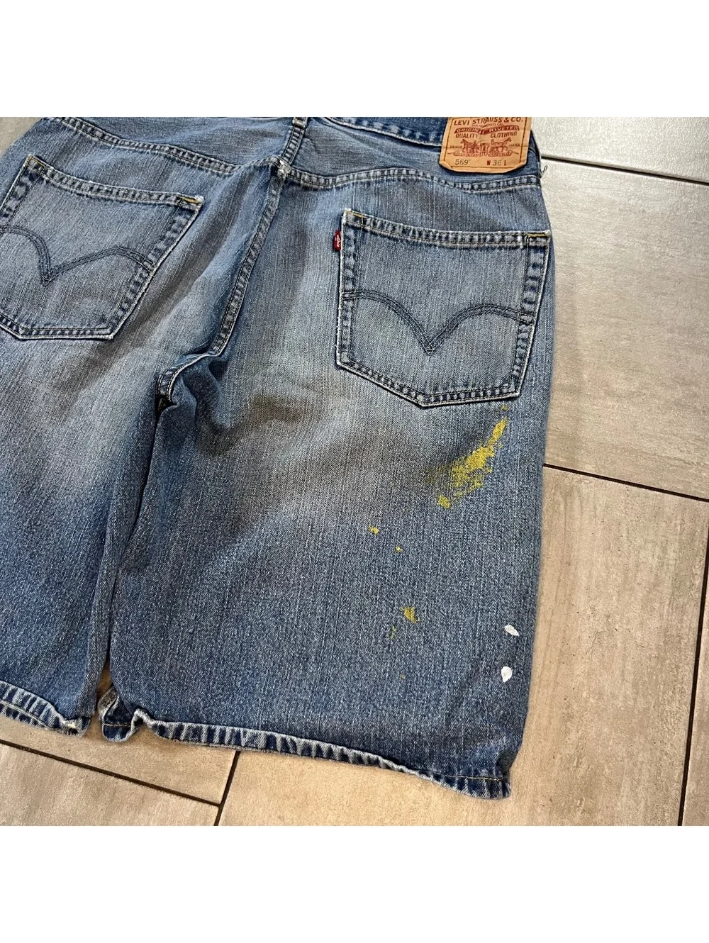 Vintage Levi's Loose Straight Denim Shorts W36
